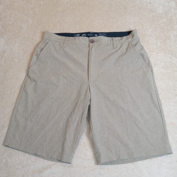 RVCA Other - RVCA Men's 4 Way Stretch Outdoor Hiking Active Shorts Size 30 Tan